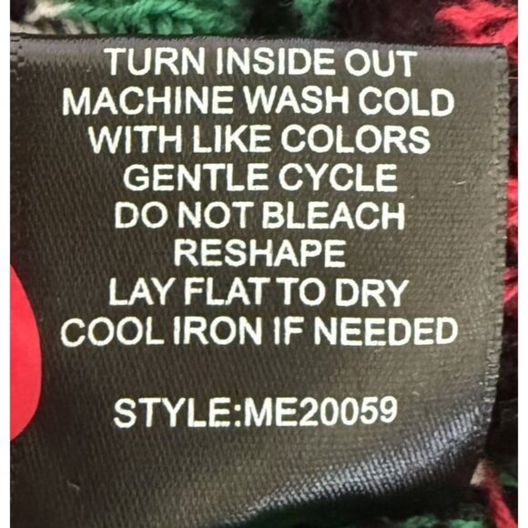 Ugly Christmas Sweater Grumpy Cat Design By 33Degrees L Mens Holiday Red Green - Picture 7 of 7